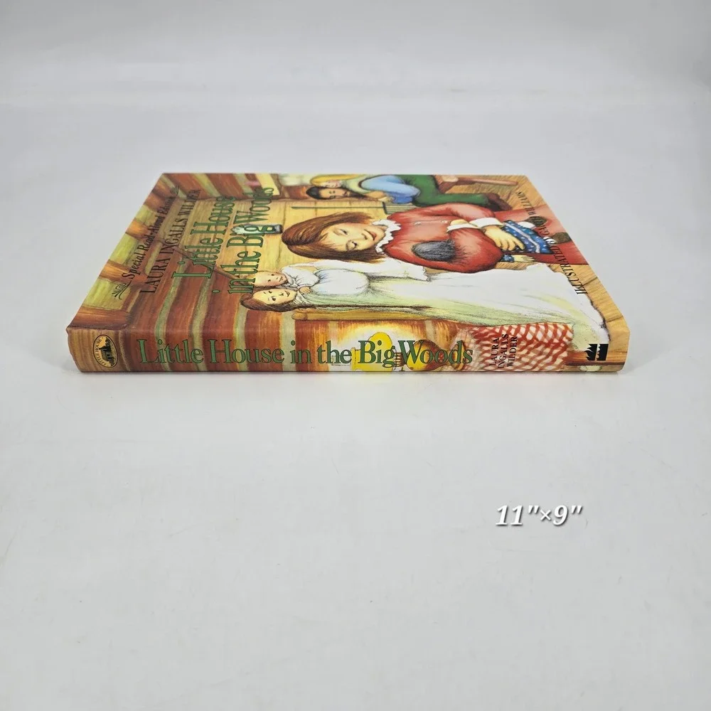Laura Ingalls Wilder Little House in the Big Woods Read-Aloud Edition Hardcover